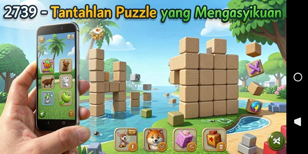 Tampilan gameplay 2739 yang menantang dan seru.