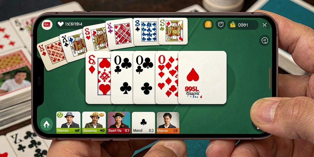 Screenshot gameplay 99SL menampilkan momen seru saat bermain Gaple.