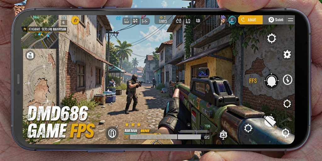 Tampilan gameplay seru di DMD686 yang menegangkan.