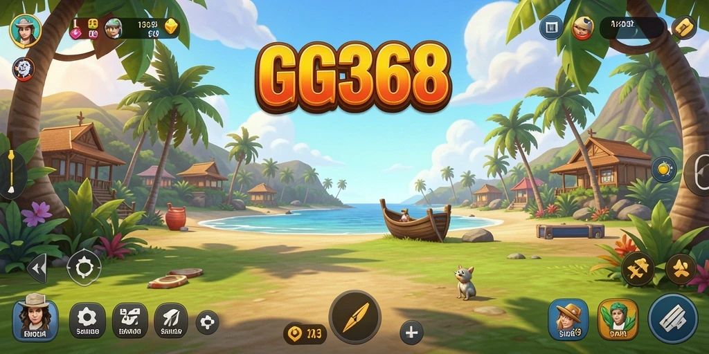 Tampilan gameplay GG368 yang seru dan menghibur.