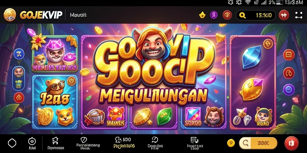 Screenshot utama GOJEKVIP menampilkan gameplay Slot yang seru dan mengasyikkan.