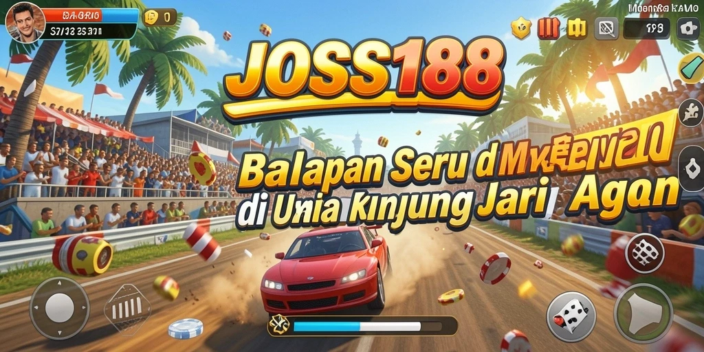 Gameplay Racing mendebarkan di JOSS188 dengan grafis yang menawan.