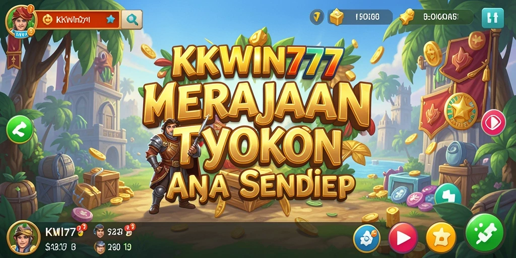 Tampilan gameplay KKWIN777 yang seru dan menantang di dunia Tycoon.