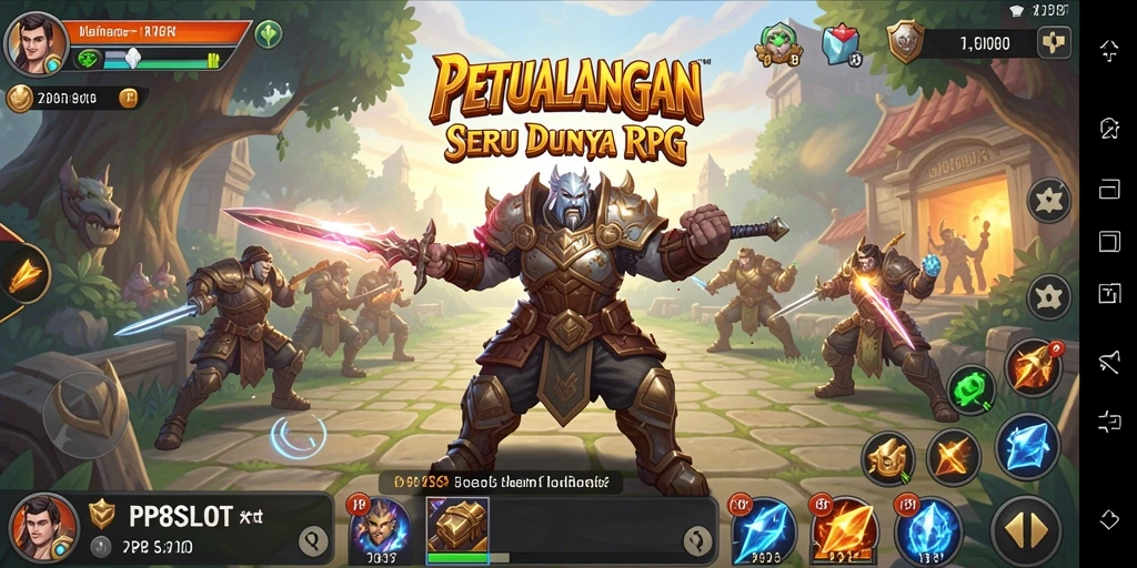 Tampilan screenshot utama PP8SLOT menampilkan aksi pertempuran yang menegangkan.