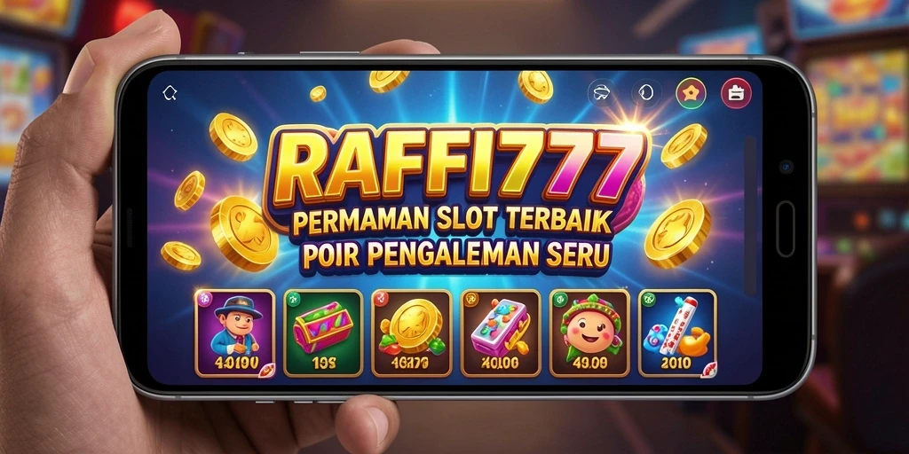 Screenshot gameplay RAFFI777 menampilkan mode bermain slot yang mendebarkan.