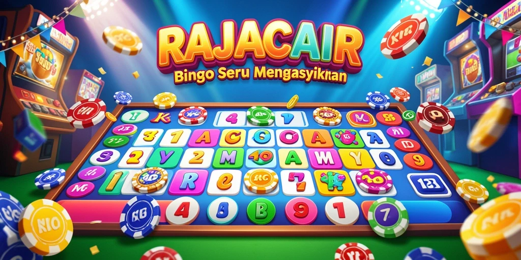 Tampilan gameplay Bingo yang menarik di RAJACAIR.