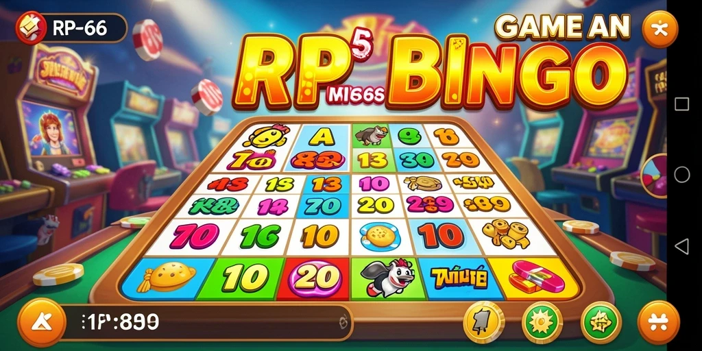 Tampilan gameplay RP66 yang seru dan interaktif dalam permainan Bingo.