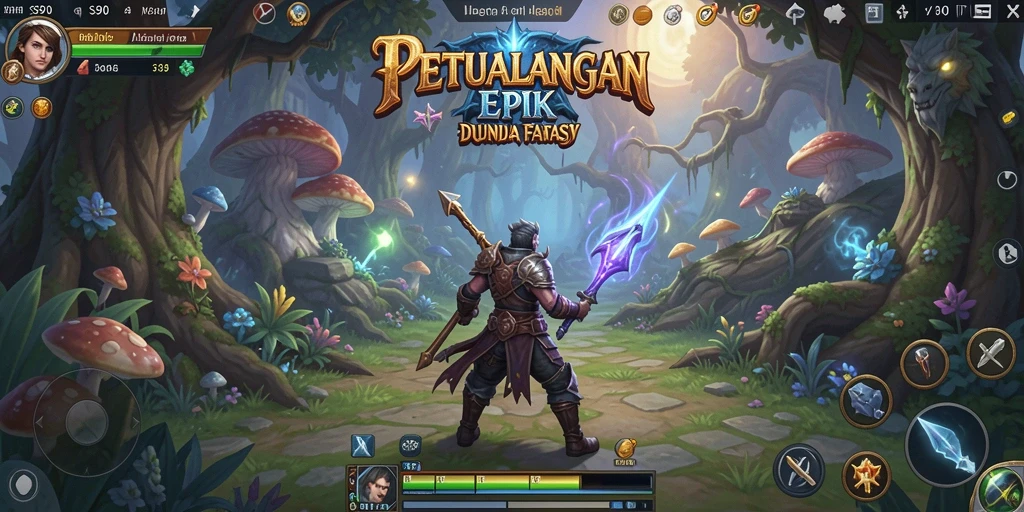 Tangkapan layar menunjukkan petualangan mendebarkan di dunia S80.