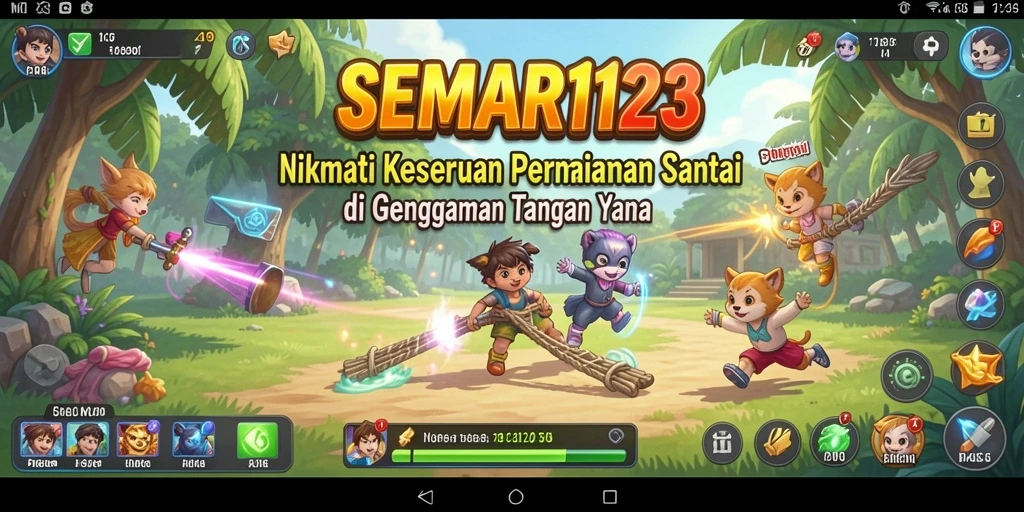 Tampilan gameplay SEMAR123 yang seru dan interaktif.