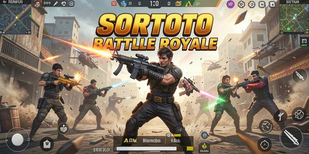 Tampilkan gameplay seru pertempuran di SORTOTO.